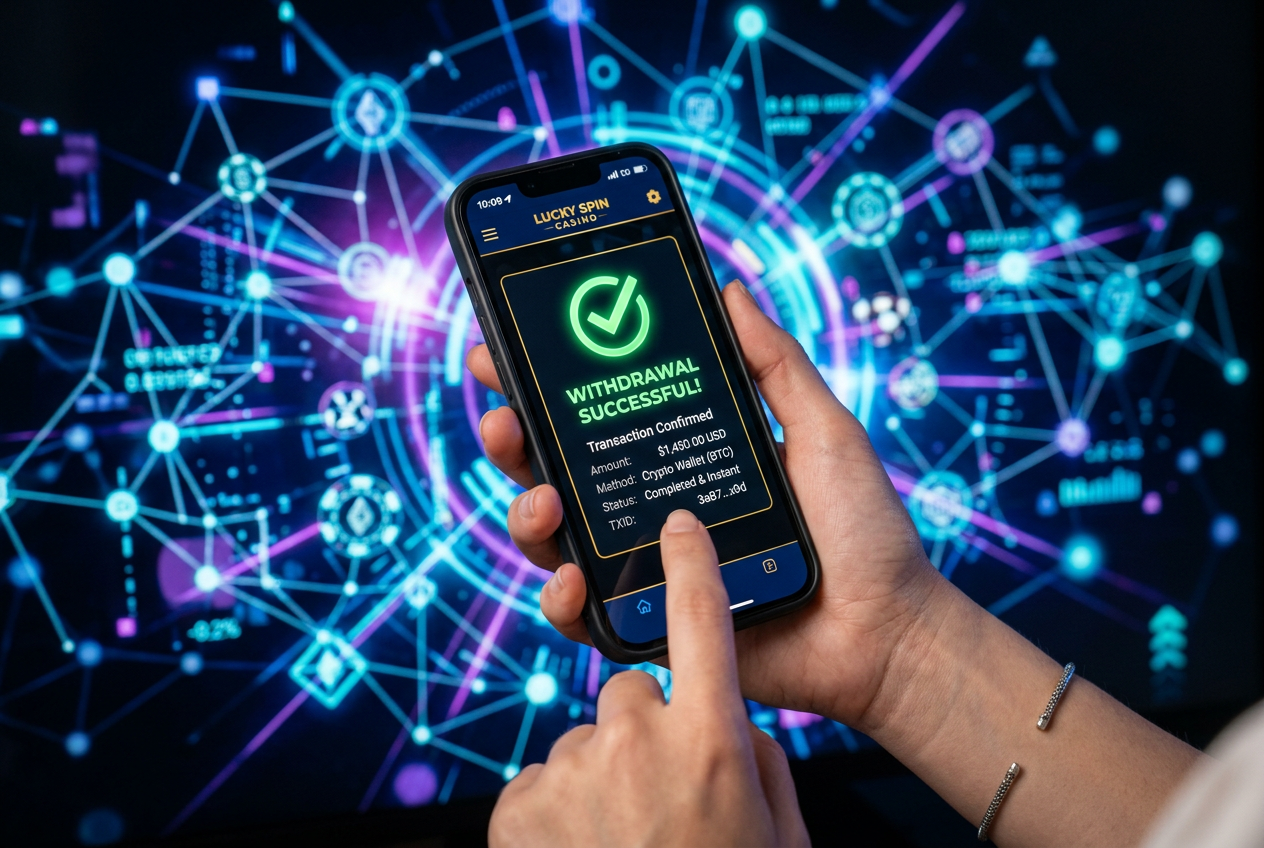 Szybka transakcja finansowa z użyciem smartfona i kryptowalut