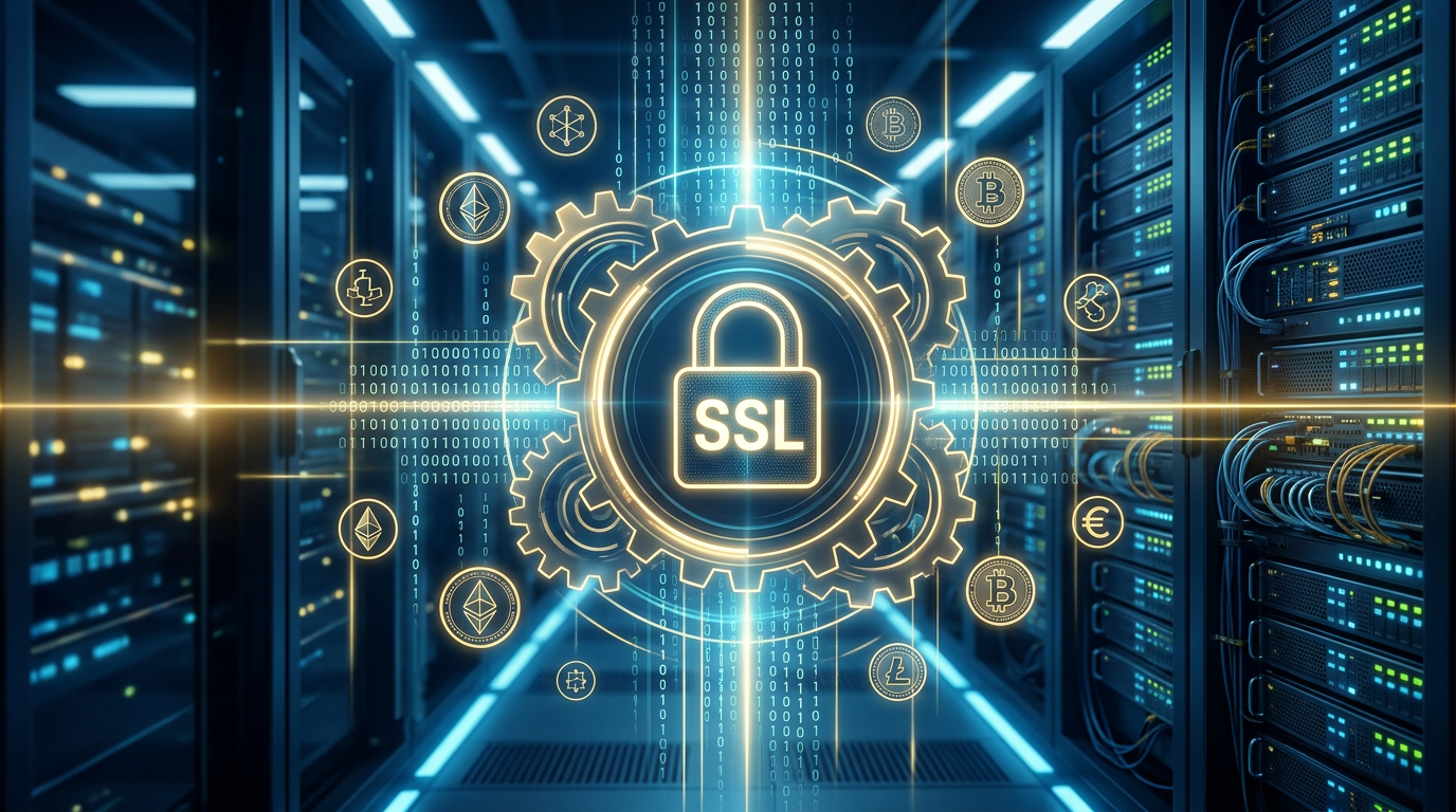 Technologia i bezpieczeństwo w kasynach online 2026 - wizualizacja SSL, RNG i płatności krypto