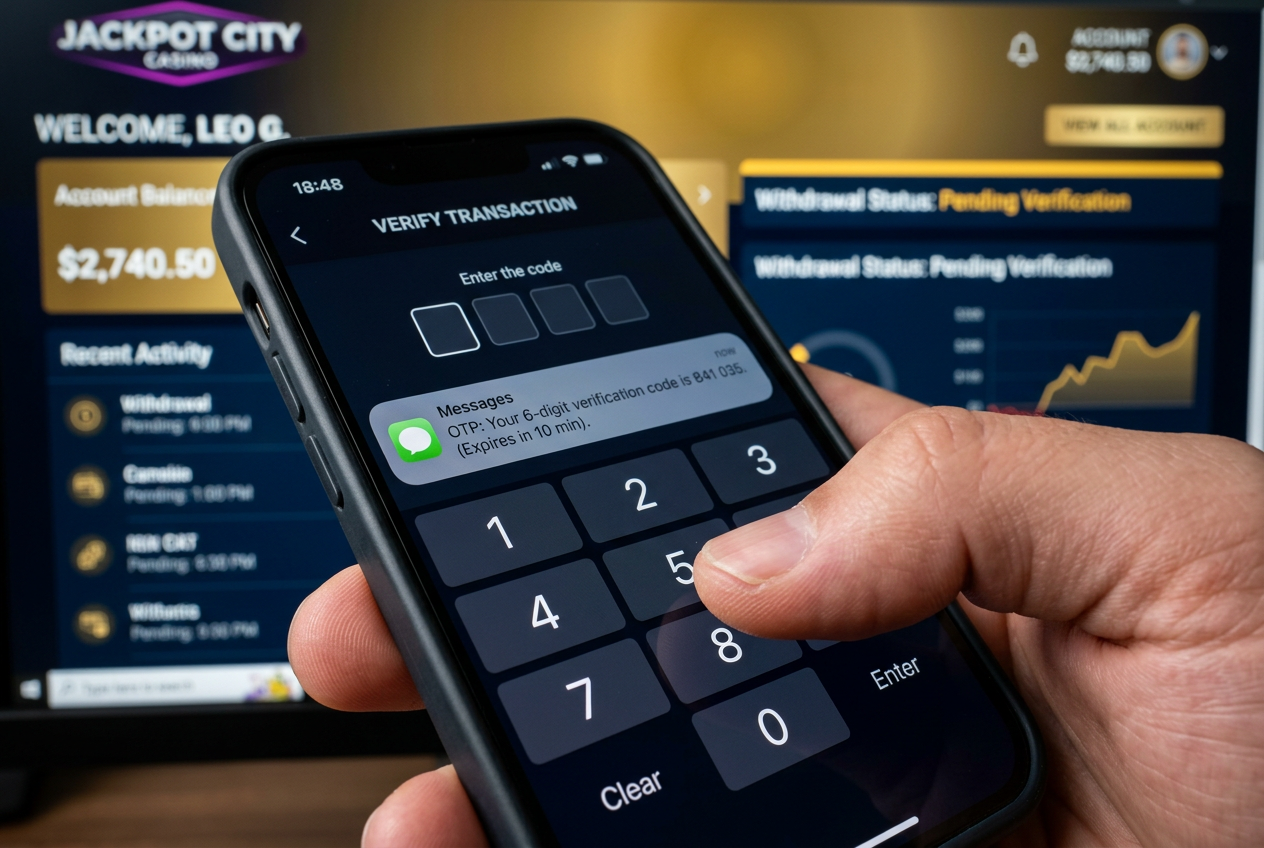 Smartfon wyświetlający ekran autoryzacji płatności kodem SMS OTP